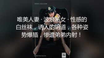 唯美人妻 · 波浪熟女 · 性感的白丝袜，诱人的阴道，各种姿势爆插，惨遭弟弟内射！