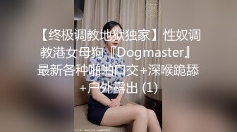 【终极调教地狱独家】性奴调教港女母狗『Dogmaster』最新各种啪啪口交+深喉跪舔+户外露出 (1)